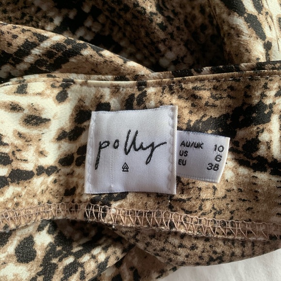 Princess Polly snake skin midi skirt. - Picture 2 of 2